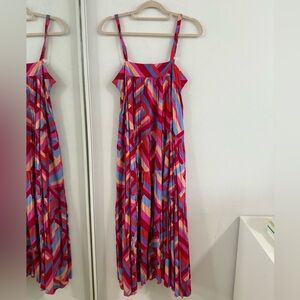 Colorful Geometric Maxi Dress